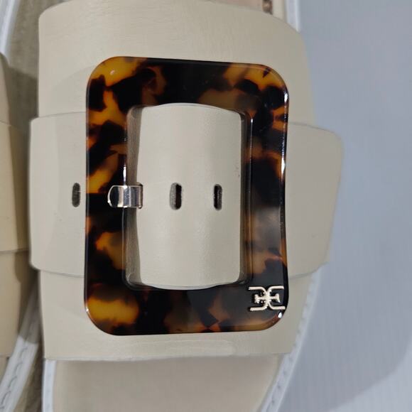 NEW Sam Edelman Livi Sandal Womens 9.5 Summer Sand Espadrille Platform Wedge - Picture 6 of 13